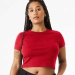 BELLA_+_CANVAS_1010_Solid_Red_Blend_Front_High_Model