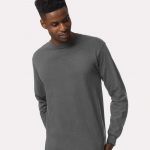 Gildan_2400_Charcoal_Front_High_Model