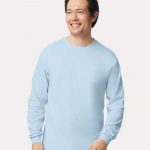 Gildan_2400_Light_Blue_Front_High_Model