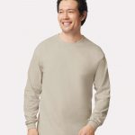 Gildan_2400_Sand_Front_High_Model