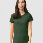 Gildan_5000L_Forest_Green_Front_High_Model